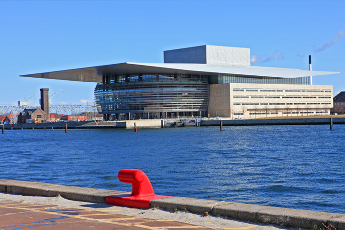 Kodaň - budova Opery