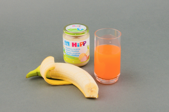 Kojenecká výživa - kojenecký nápoj, kojenecká výživa, banán